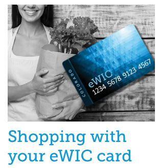 Shopping with eWIC Card